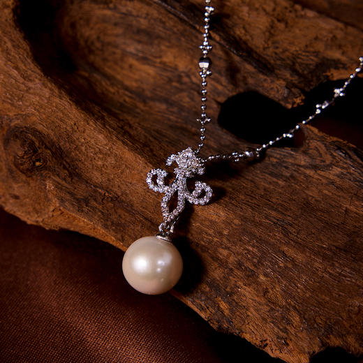 Manreya玛芮雅“公主冠冕”爱迪生珍珠项链|爱迪生珍珠，铜镀金 商品图1