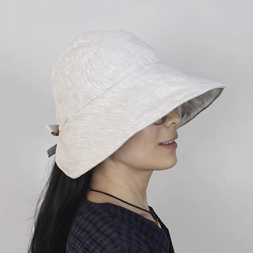 裁缝学苑AH76亚麻大帽檐防晒防刮飞渔夫帽盆帽纸样女装帽子版型图纸 商品图2