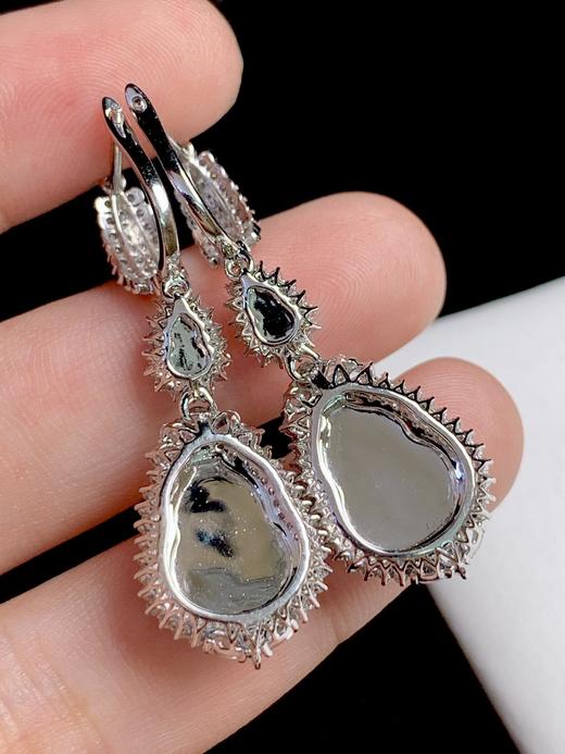 葫芦翡翠耳坠 商品图5