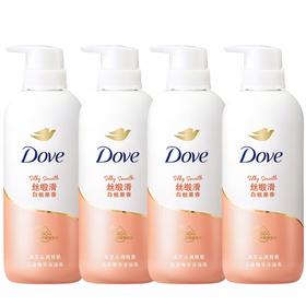 多芬 白桃果香丝缎滑沐浴露500g*4瓶 U84003