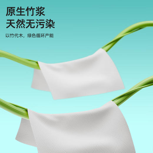 若禺 高奢竹林禺宝抽纸4层380抽*20包 QBJ380-20R 商品图3