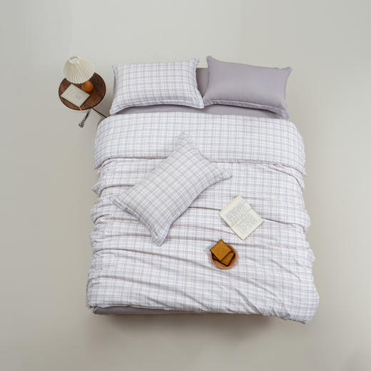 無印良品 灵动条韵四件套-恩格200x230cm MJ-T2022-101-2 商品图2