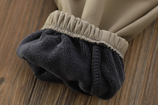 110-170软壳防泼水奥利绒一体登山裤 商品图6