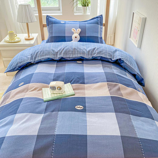 罗曼罗兰 全棉三件套查里世家160x210cm 6925314751292 商品图0