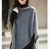 KQL BF17T6815法式设计感披肩针织衫斗篷上衣围脖围巾 商品缩略图2
