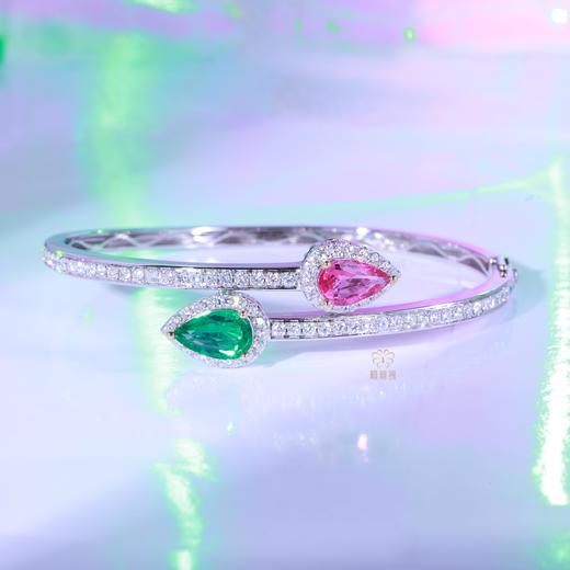 【瑞蛇双舞】卢比莱祖母绿手环CB12502030 商品图2