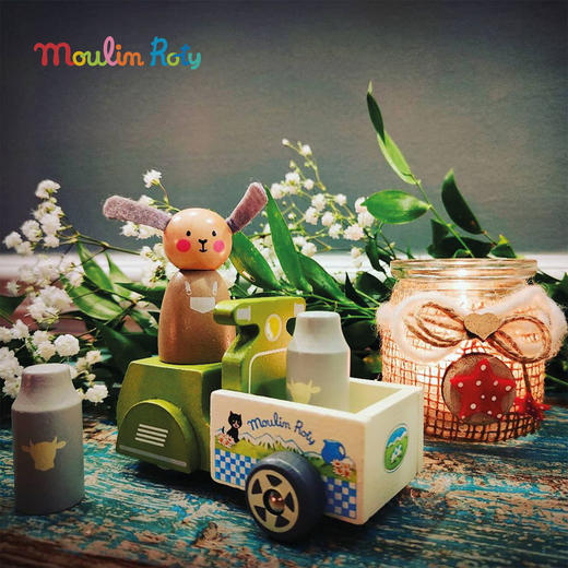Moulin Roty 食材套装 过家家玩具 适合3岁+ 农场大家庭系列 法国品牌 -632439 商品图8