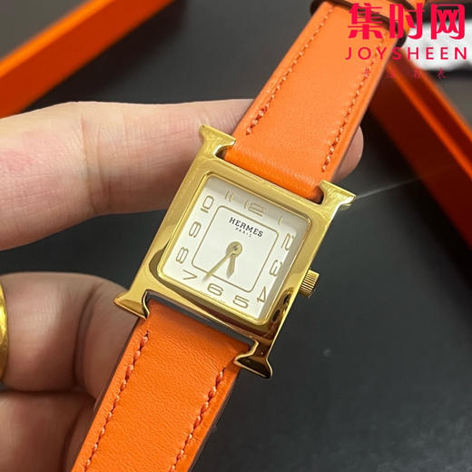 HERMES【爱马仕】Heure H系列 Z6新配色 女士腕表 瑞士石英原金机芯 商品图5