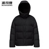 波司登2025冬新款女士短款鹅绒可脱卸帽羽绒服B250244194 商品缩略图0