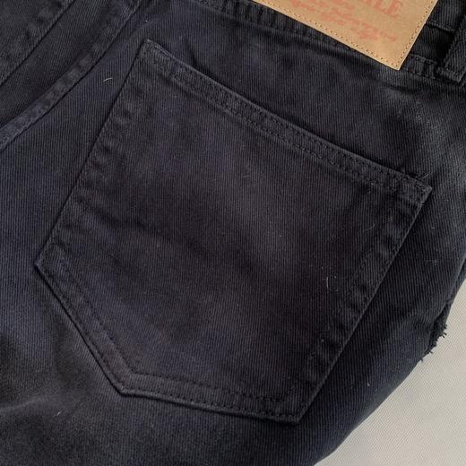 男女同款黑色宽松牛仔背带裤（蕾姐S参考 波哥穿M码） 商品图13