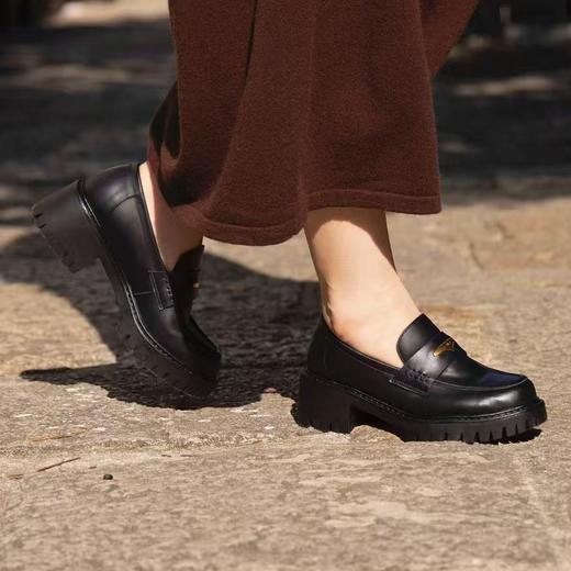 现货！【定制版乐福鞋】全料采用头层牛皮，耐穿耐磨！正码正拍，不用拍大一码！跟高5.5cm，胖宽脚型定制版，英伦风厚底乐福鞋，头层牛皮加宽皮鞋 商品图9