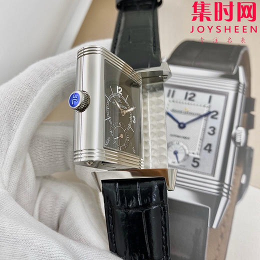 积家翻转系列 双面翻转 两针半 男士机械腕表 Reverso Classic Large Duoface Small Second 男款翻转系列 商品图3