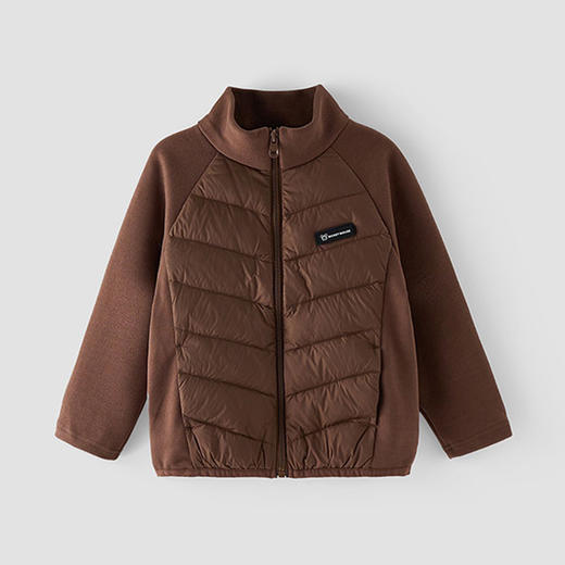 优选丨Disney/迪士尼半高领口绣标春秋校服神器羽绒服TA53XF301 商品图1