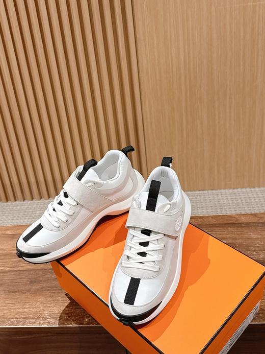 爱玛仕KHEA魔术贴系带德比运动鞋(DBG) 商品图5