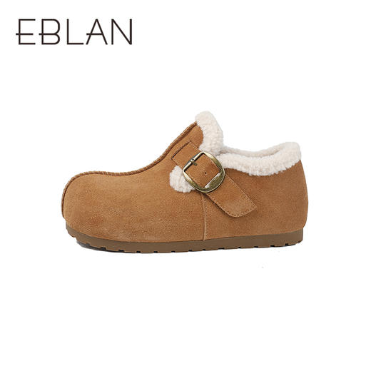 伊伴冬季勃肯毛毛鞋浓密保暖毛里勃肯鞋B25719110 商品图1