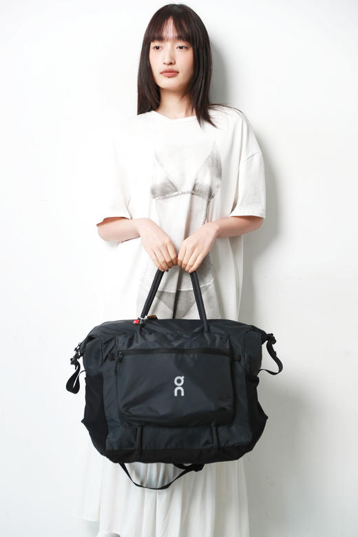 健身/训练搭子包。35L大容量反光标户外长肩带拉链单肩包C101568 商品图11