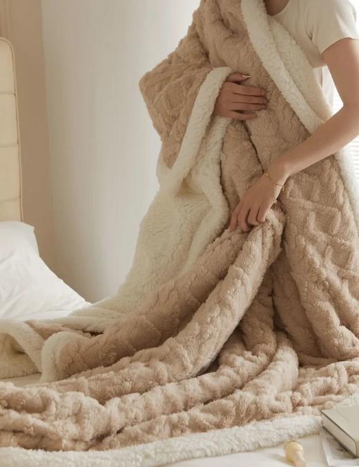塔芙绒毛毯 ｜ 巨好看、巨暖和，拉满秋冬氛围感！ 商品图8