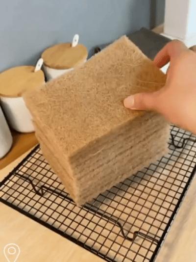 30片装！囤就对了！含天然剑麻+椰棕纤维！刷锅洗碗不伤锅，厨房清洁加厚加大百洁布 商品图1