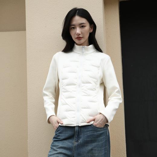 【喵小仟 百搭休闲轻羽衣】90白鸭绒  微米防风防泼水外层 时尚修身 冬季保暖 商品图11