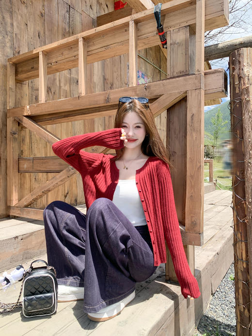 <曾小咸推荐> 现货秒杀！微信超特价！系扣毛针织衫 日常119.99 立减50 秒杀69.99！ 商品图14