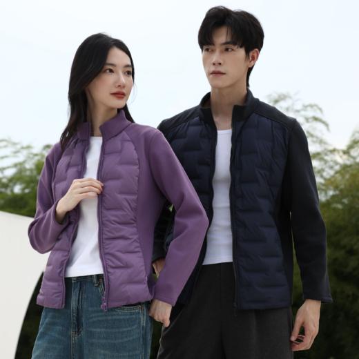 【喵小仟 百搭休闲轻羽衣】90白鸭绒  微米防风防泼水外层 时尚修身 冬季保暖 商品图4