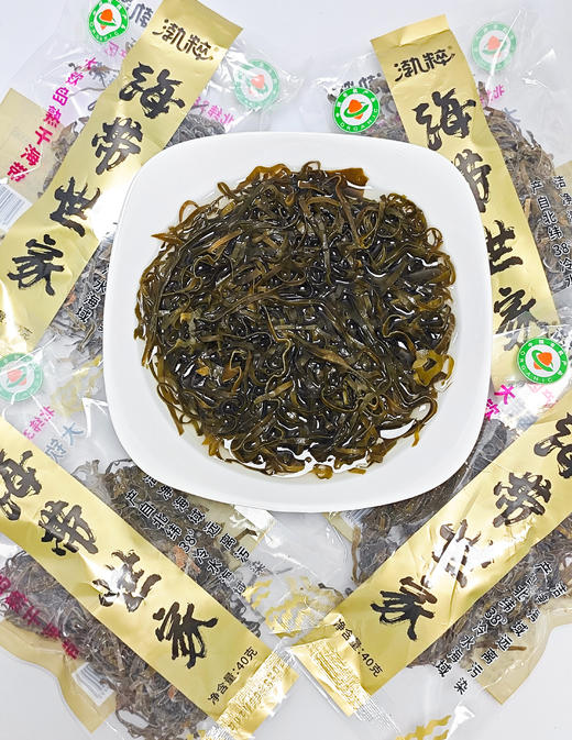 💰19.9抢6袋【渤粹 有机干海带丝】🔥中国海带之乡大钦岛🌊六月头茬嫩到掐出水 👉💯深海零污染海域养出来的好货✅有机认证 👉配料表只有海带，免洗免切💗❌  商品图1