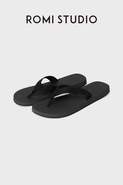 ROMI STUDIO“夏日漫步”撞色平底休闲夹趾女士人字拖鞋 RWCRP32908 商品图7