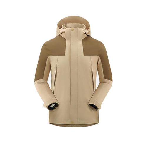 丰讯 情侣款三合一摇粒绒内胆可脱卸保暖休闲冲锋衣外套 FXTF95566 商品图0