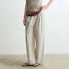 ROMI STUDIO“休闲随性”100%棉高密纸感宽松直筒休闲裤 RWCSXG1611 商品缩略图1