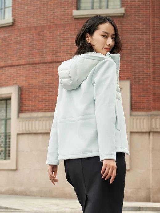 AG羽绒拼接女款保暖外套 商品图1