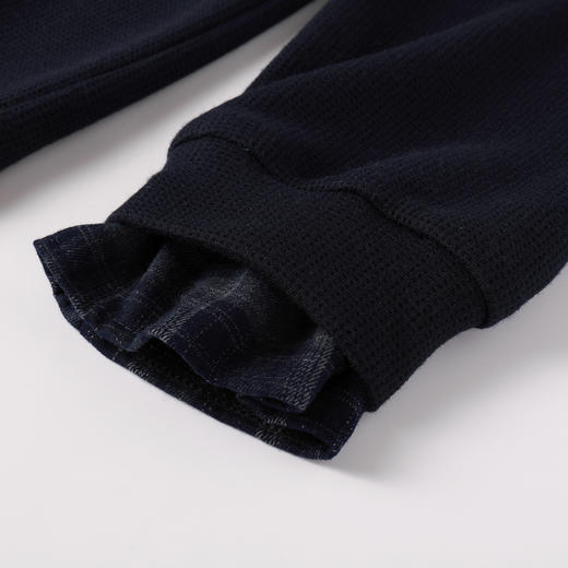 奢姿大码女装2025秋季减龄蝴蝶结格纹两件套胖妹妹V领时尚套装9953994372 商品图3