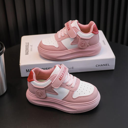 小黄鸭合集儿童秋冬款雪地棉椰子鞋运动鞋防滑休闲百搭平底潮鞋小男孩皮面透气板鞋22-38 商品图3