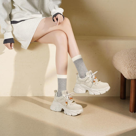 Westory2025年冬季厚底绒面加毛波西米亚风运动鞋深口毛毛鞋S25DM86241 商品图1