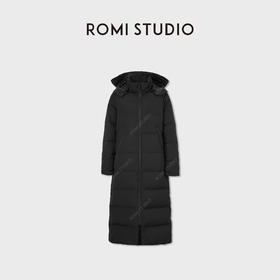 ROMI STUDIO“温暖包裹”进口95白鹅绒高克重连帽羽绒服 RWCAWT5317