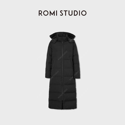 ROMI STUDIO“温暖包裹”进口95白鹅绒高克重连帽羽绒服 RWCAWT5317 商品图0