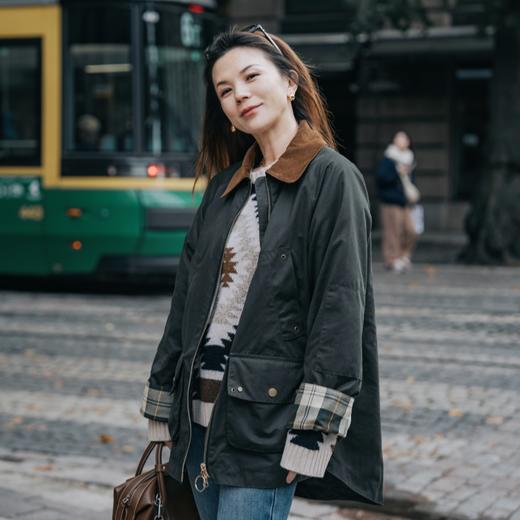 巴恩风经典风衣/MOiKKA/百搭通勤/休闲简约连帽防风外套【上海仓发货】 商品图2