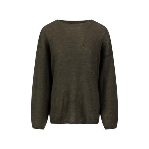 N°28 2025 秋季新款时尚设计师女士圆领毛衫长袖上衣内搭 895382M005  商品图4