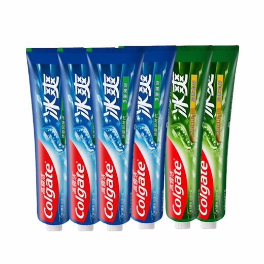 高露洁 牙膏套装(薄荷120g*4支+龙井120g*2支) GPJ06JTR 商品图0