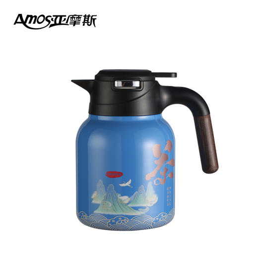 【纯钛内胆 持久保温】亚摩斯观山海钛焖茶壶AS-BWH15C(TI) 商品图8