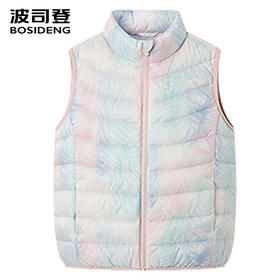 波司登25新款儿童羽绒服马甲女童四防抗菌T250135510