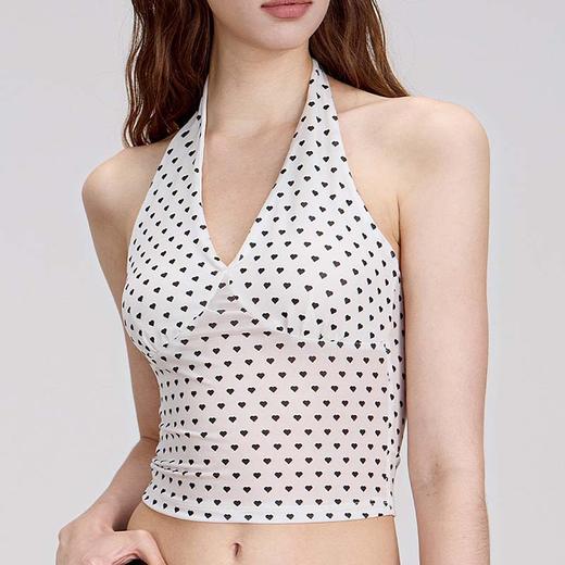 【126元任选2件】跃牌【漫西】系列 蝴蝶印花瑜伽服背心套装女运动文胸健身内衣跑步户外Y353 商品图1