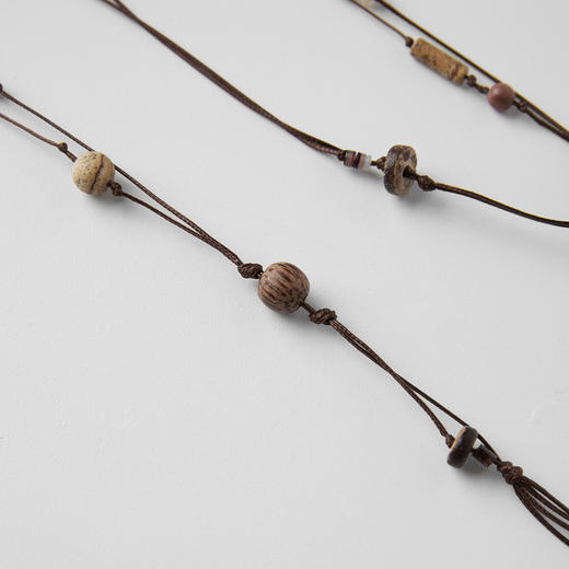 ROMI STUDIO“复古松弛”民族风编织流苏腰链 RWCLPJ3478 商品图2