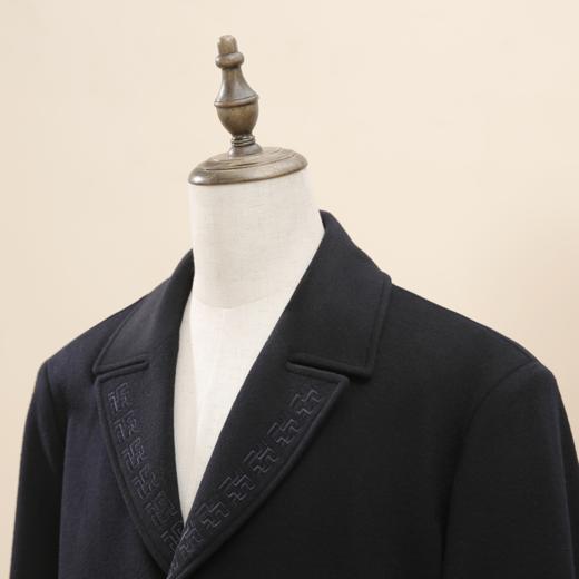 【福天华】寿服男大衣“福安万代”百年工艺寿衣 商品图3