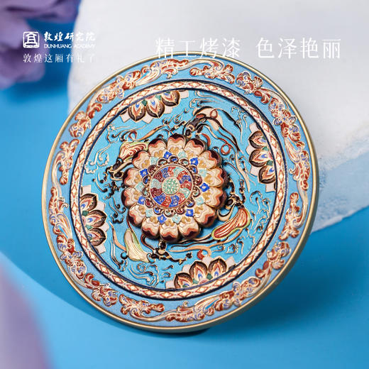 敦煌研究院 【好运转来金属浮雕旋转冰箱贴】 文创冰箱贴磁贴冰箱贴饰 商品图2