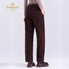 乔万尼新品复古红棕氛围感显高显瘦弯刀裤裤EZ3F166 商品缩略图4