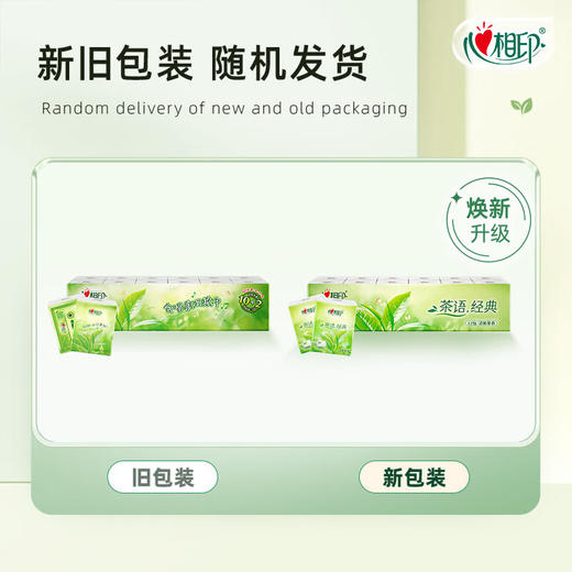 心相印 茶语经典系列手帕纸4层7片12包*2条 A0DCP12B-2T 商品图2