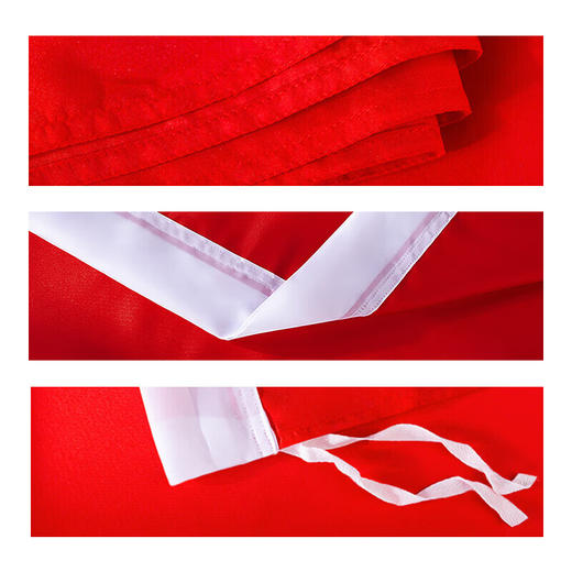 得力党旗 标准款中国党旗3-5号加厚涤纶面料旗帜室内壁挂户外挂旗防水防晒党旗（规格自选） 商品图2