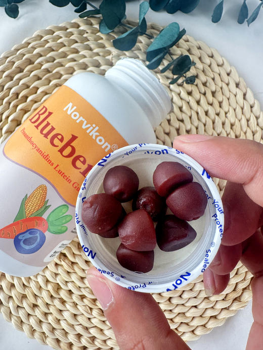 【多妈团购 诺维肯blueberry叶黄素软糖】用眼过度，眼睛也得哈哈补起来，特添原花青素，根源护眼，10mg高含量万寿菊专利提取叶黄素，99.99%高吸收-美初 商品图4