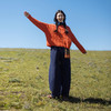 特绽放664朵/漫步裤·加厚棉针织绒感毛圈布全腰松紧直筒拖地卫裤 商品缩略图2