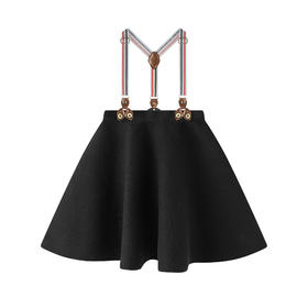 【秒】【特】【MQD】女童基础百搭背带裙